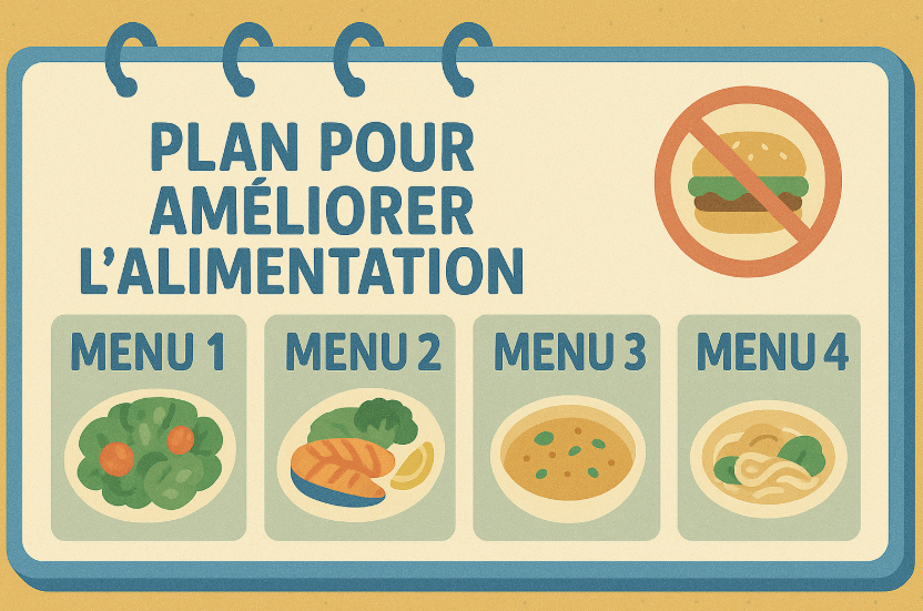 Challenge 1 : Habitude 2 – Lancement de l’habitude Respect des menus