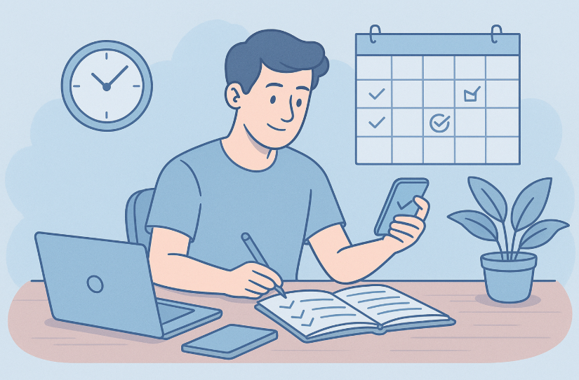 Challenge 1 : Habitude 3 – Lancement de l’habitude Bilan et planification des journées